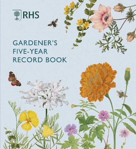RHS Gardener's Five Year Record Book (Paperback)