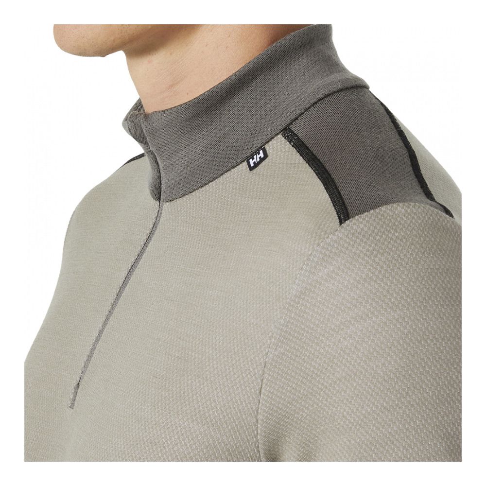 Helly Hansen LIFA MERINO MIDWEIGHT 1/2 ZIP - Sous-couche Homme terrazzo
