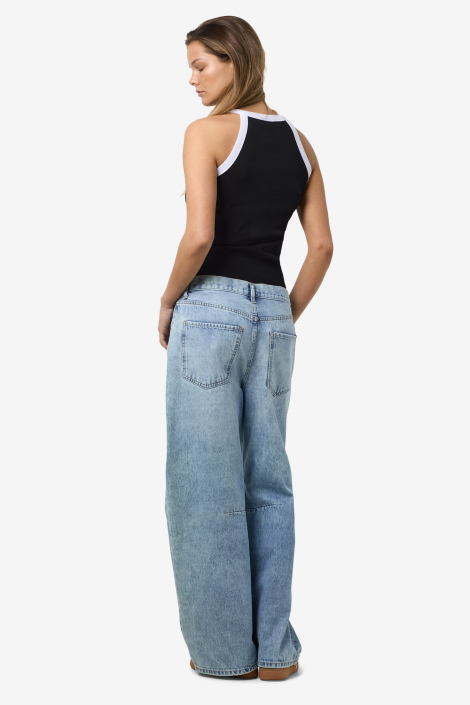 Noisy may zwarte dames top