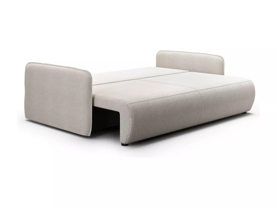 Canapé convertible 4 places FOREST Creme