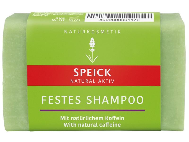 Speick Festes Shampoo Natural Aktiv 60 g Mit natürlichem Koffein