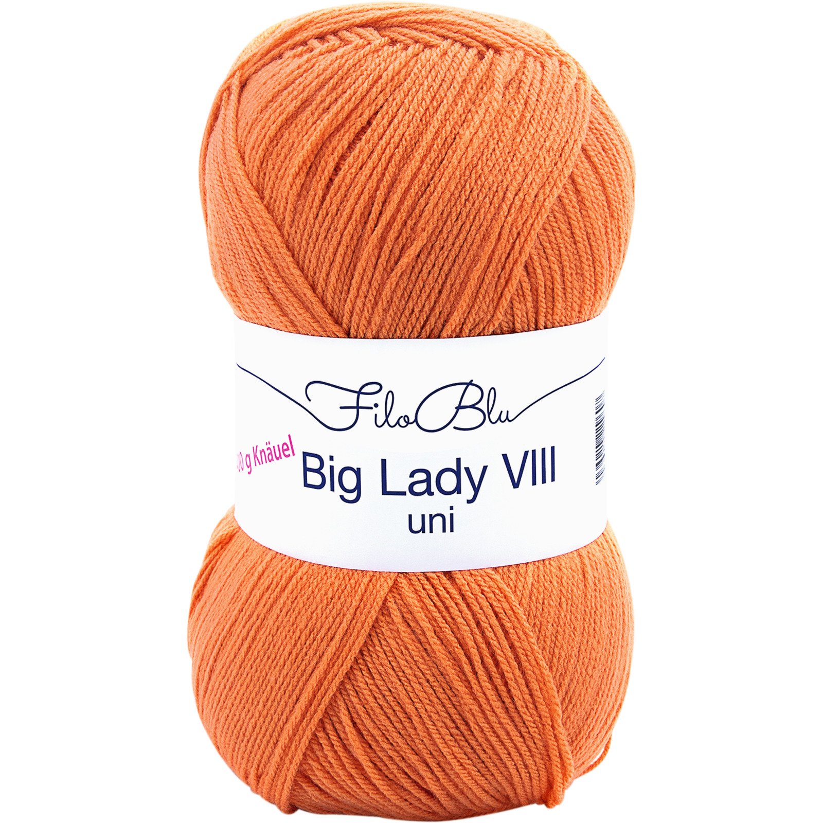 Handstrickgarn 400g/Kn Big Lady VI, blau