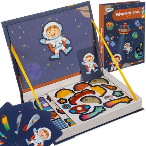 Magnetisk Puslespill for Barn – Verdensrommet