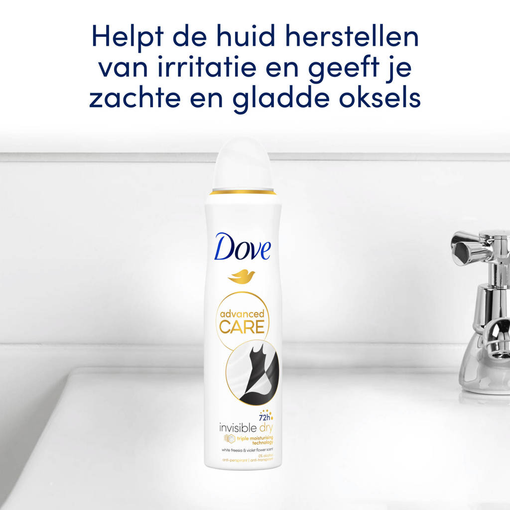 Perfect! Goeie korting en zo heb ik weer een voorraadje!Invisible Dry anti-transpirant deodorant spray - 6 x 150 ml
