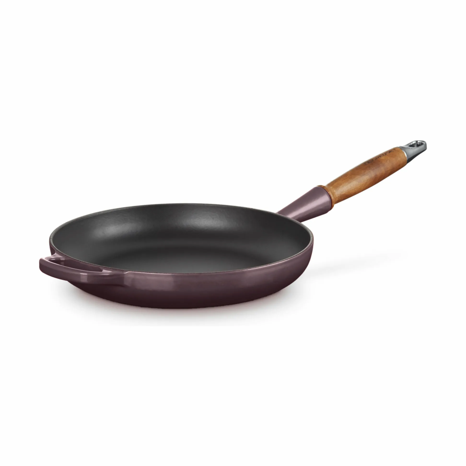 Le Creuset Stegepande m. træhåndtag