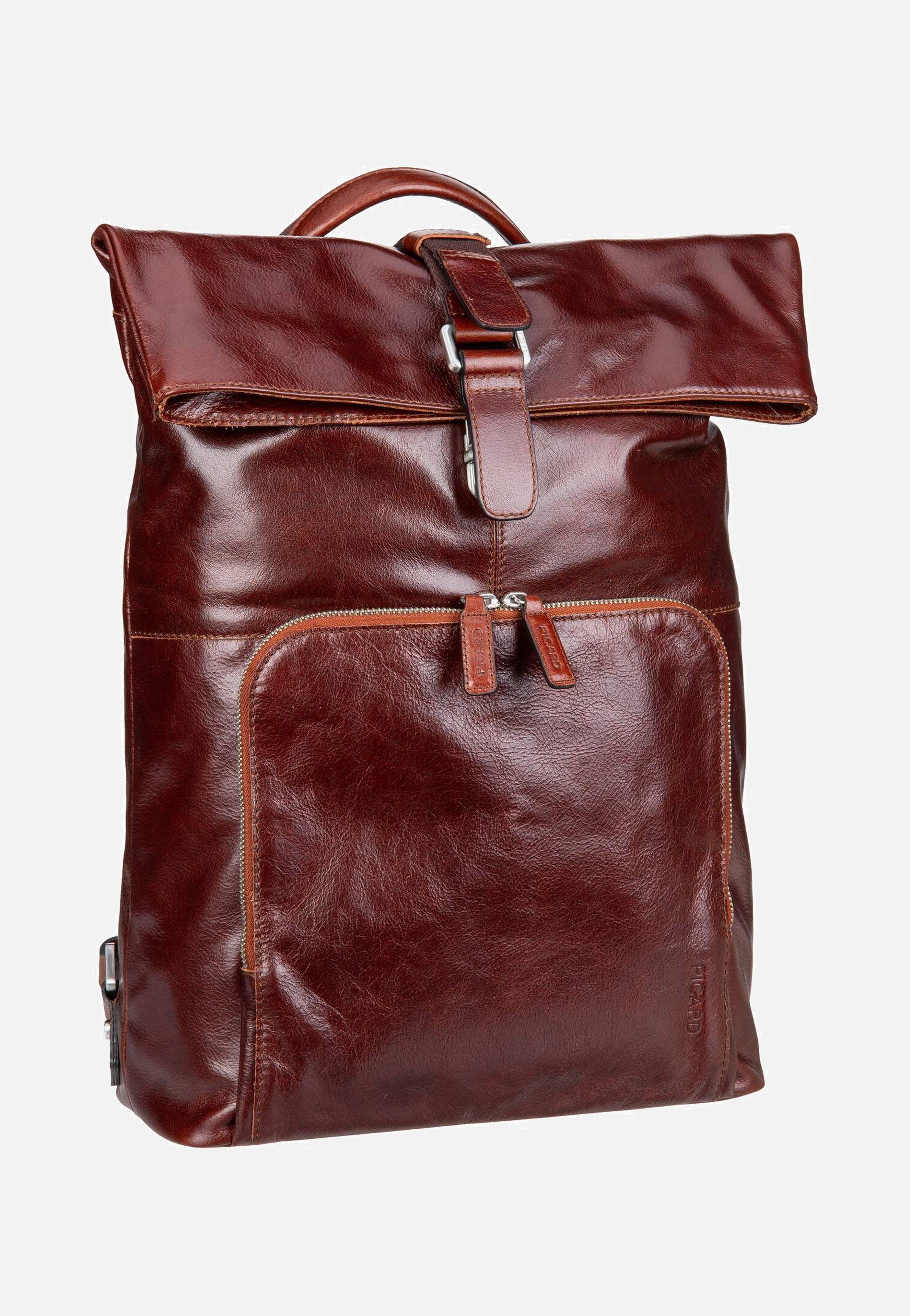 Buddy 5667 Cognac - Rolltop Rucksack