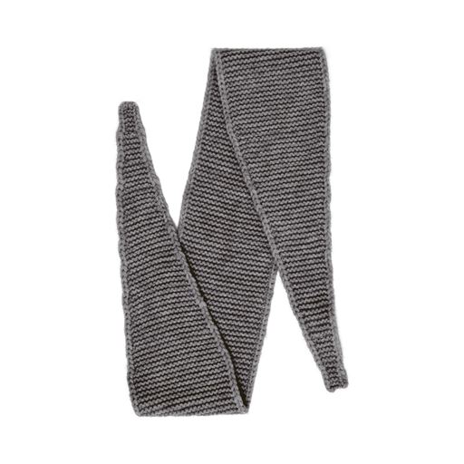 Ichi Ialoetta Tørklæde, Dark Grey Melange