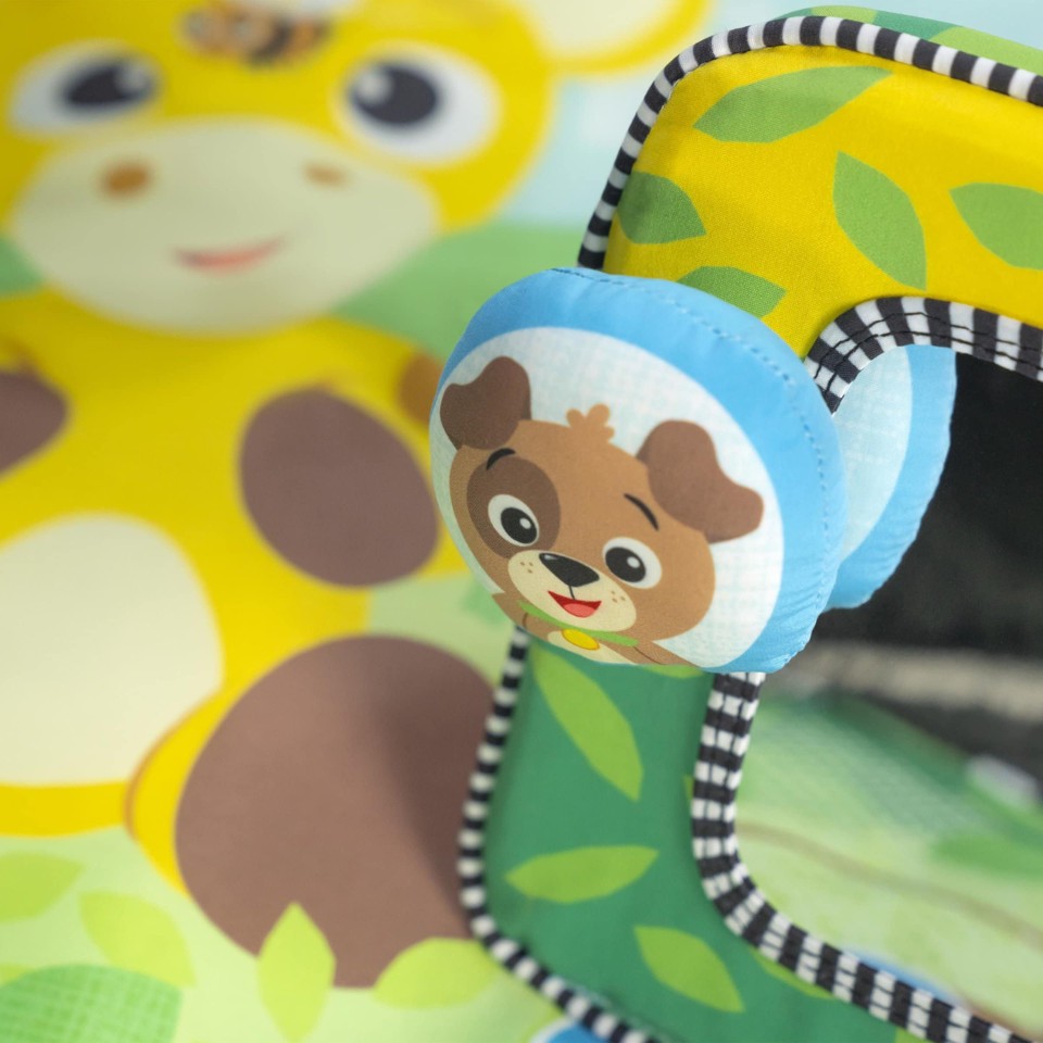 Baby Einstein - Discovery Garden™ aktivitetstæppe og gulvspejl