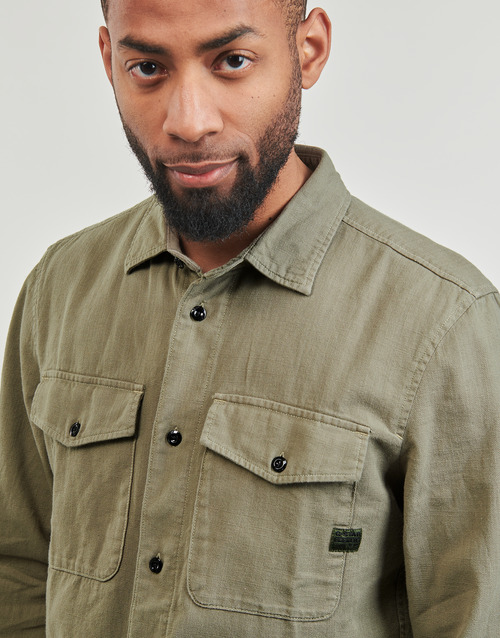 G-Star Raw - marine slim shirt ls - Beige