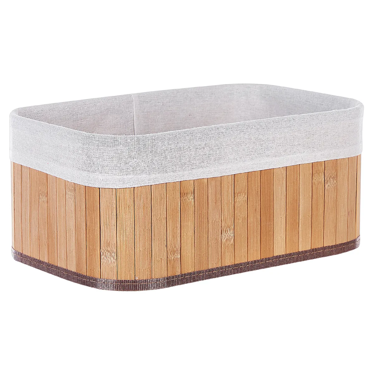 Beliani TALPE - Lot de 5 paniers en bambou
