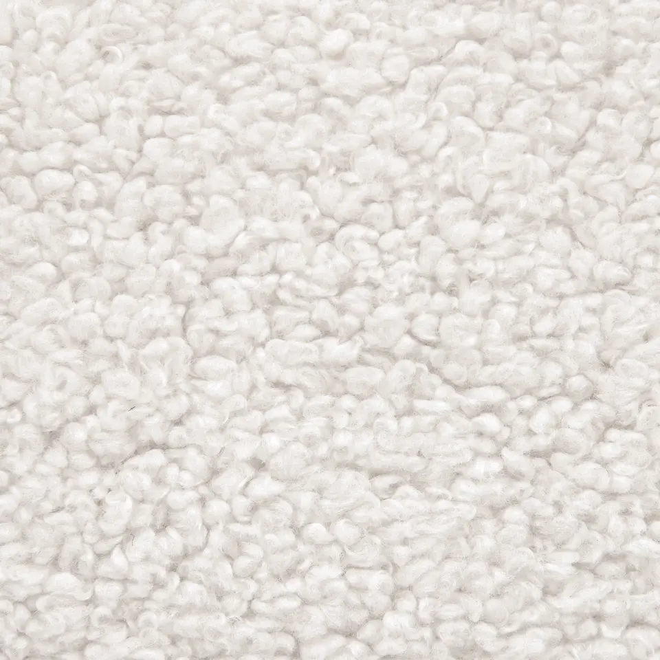 icon Zitzak en Poef Natalia - Fleece Zitzak Fauteuil - Crème