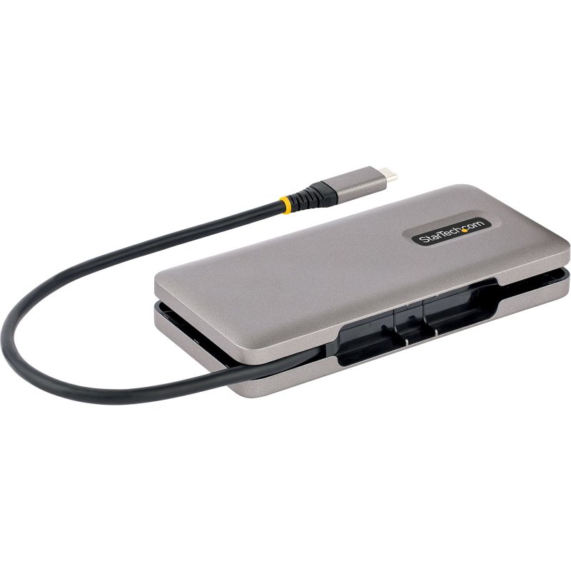 StarTech.com Hub USB-C à 4 Ports - 1x USB A et 3x USB C - Adaptateur Multiport USB 3.1 10Gbps - Alimentation par Bus - Hub USB Type-C avec Câble de 25 cm - Hub/Splitter USB-C vers USB-A Portable