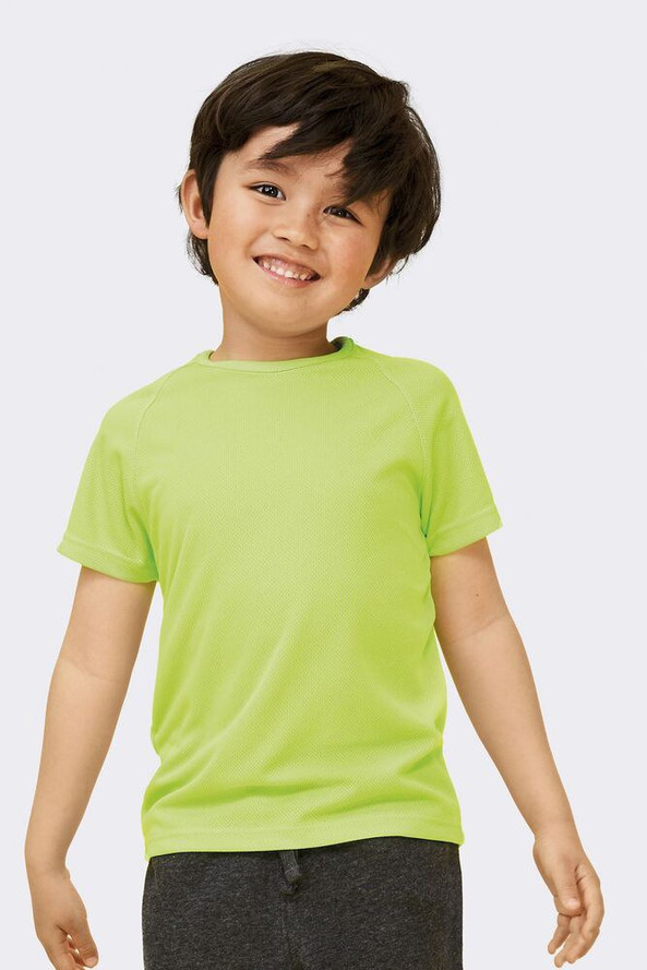 SOL'S 01166 - SPORTY KIDS Tee Shirt Enfant Manches Raglan