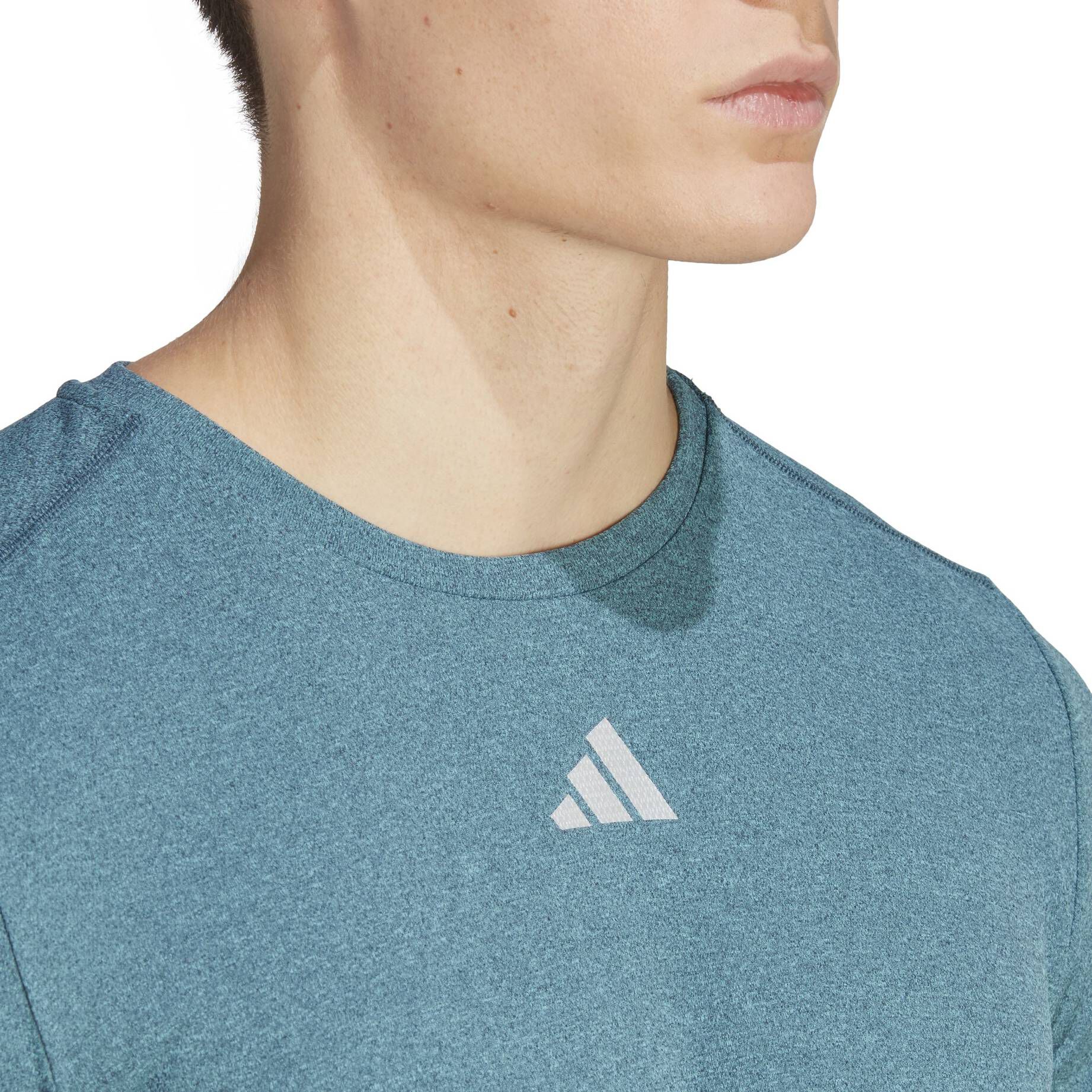 adidas Performance| Herren Laufshirt OWN THE RUN HEATHER TEE