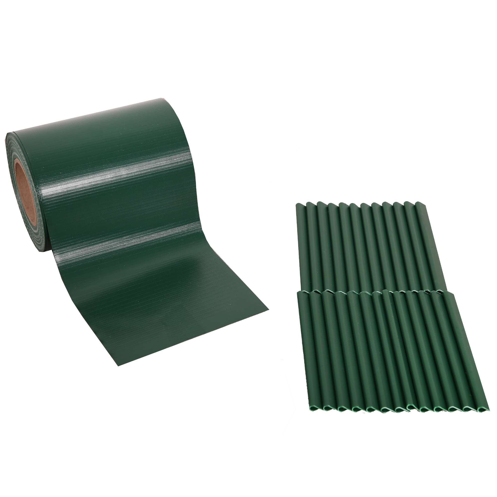 Sichtschutz Zaunfolie PVC 35 m grün