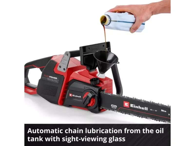 Einhell GP-LC 36/40 Li BL, 10500 rpm, Børstefri, 38 cm, 19,3 m/s, 76,2 / 8 mm (3 / 8