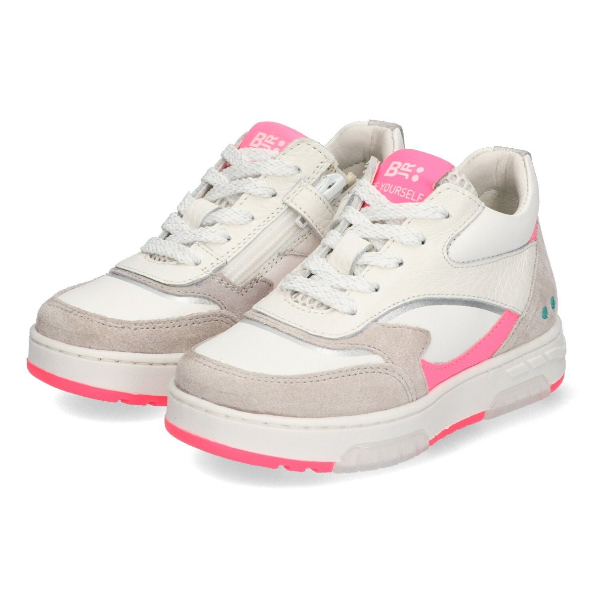 Nina Noa - Lage Sneakers Bunnies Roze