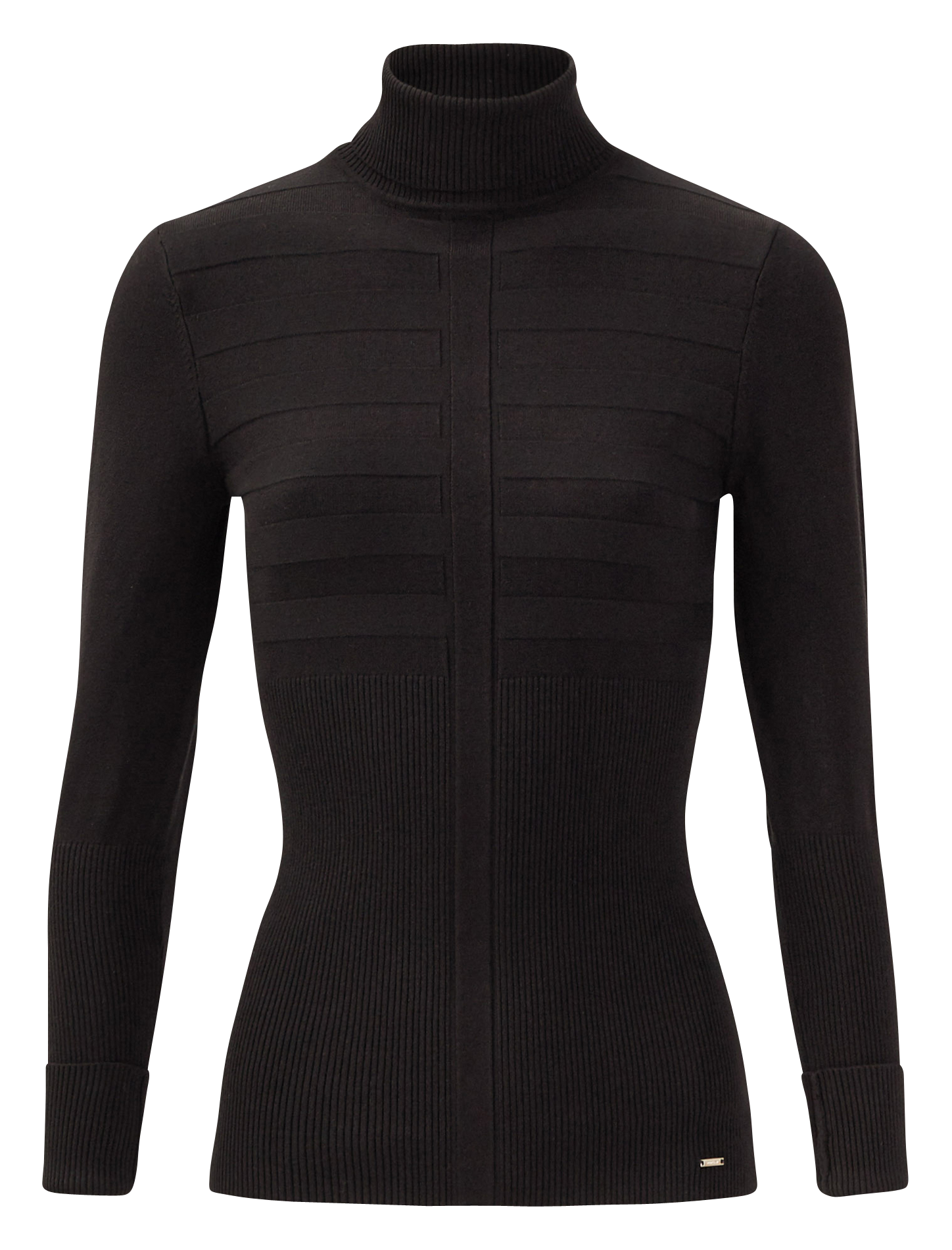 Pull col roulé | Noir