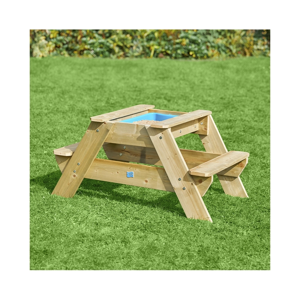 TP TOYS Early Fun Holz Picknick-Tisch & Sandkasten