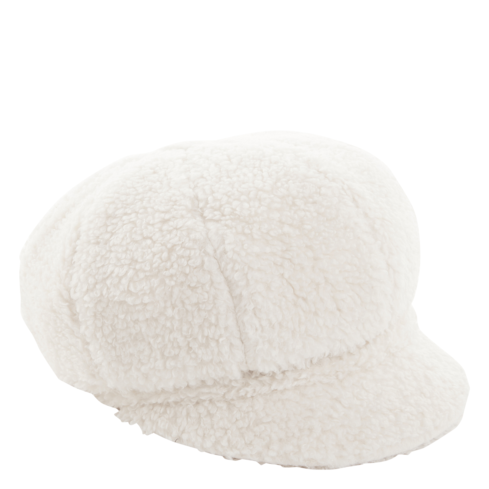 Casquette aspect moutonné| Blanc