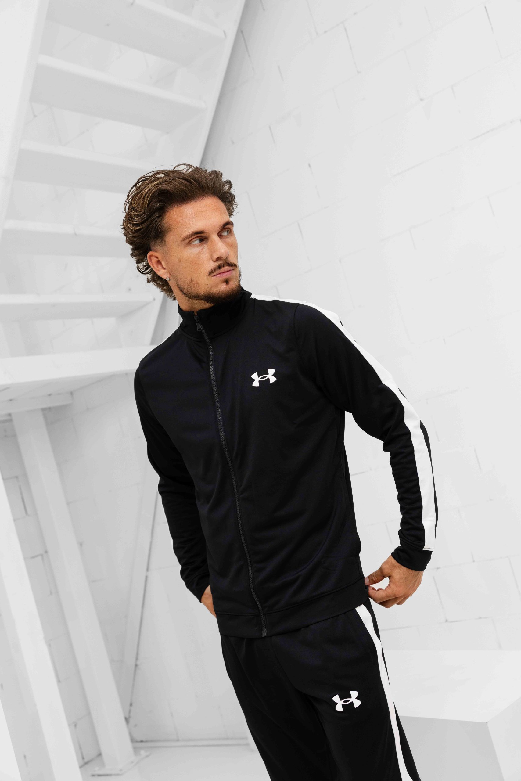 Under Armour Rival Knit Trainingspak Heren Zwart