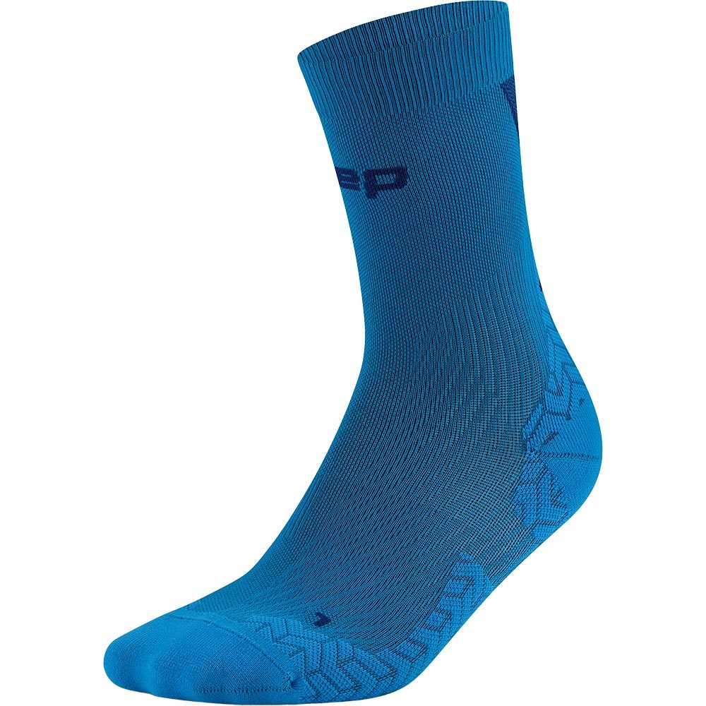 CEP Core Run Ultralight Mid Cut Compression Socken Herren blue