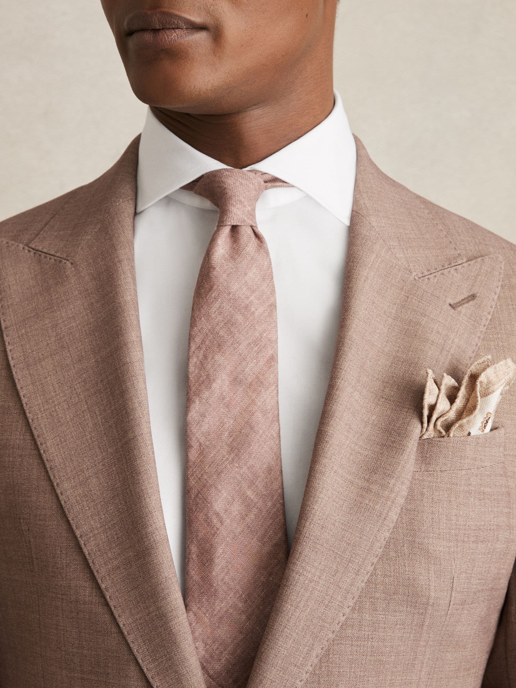 Reiss Storm Double Cuff Double-Cuff Two-Fold Cotton Shirt
