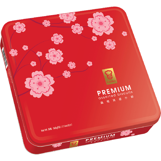 Garden Assortiment Koekjes Rood 500g