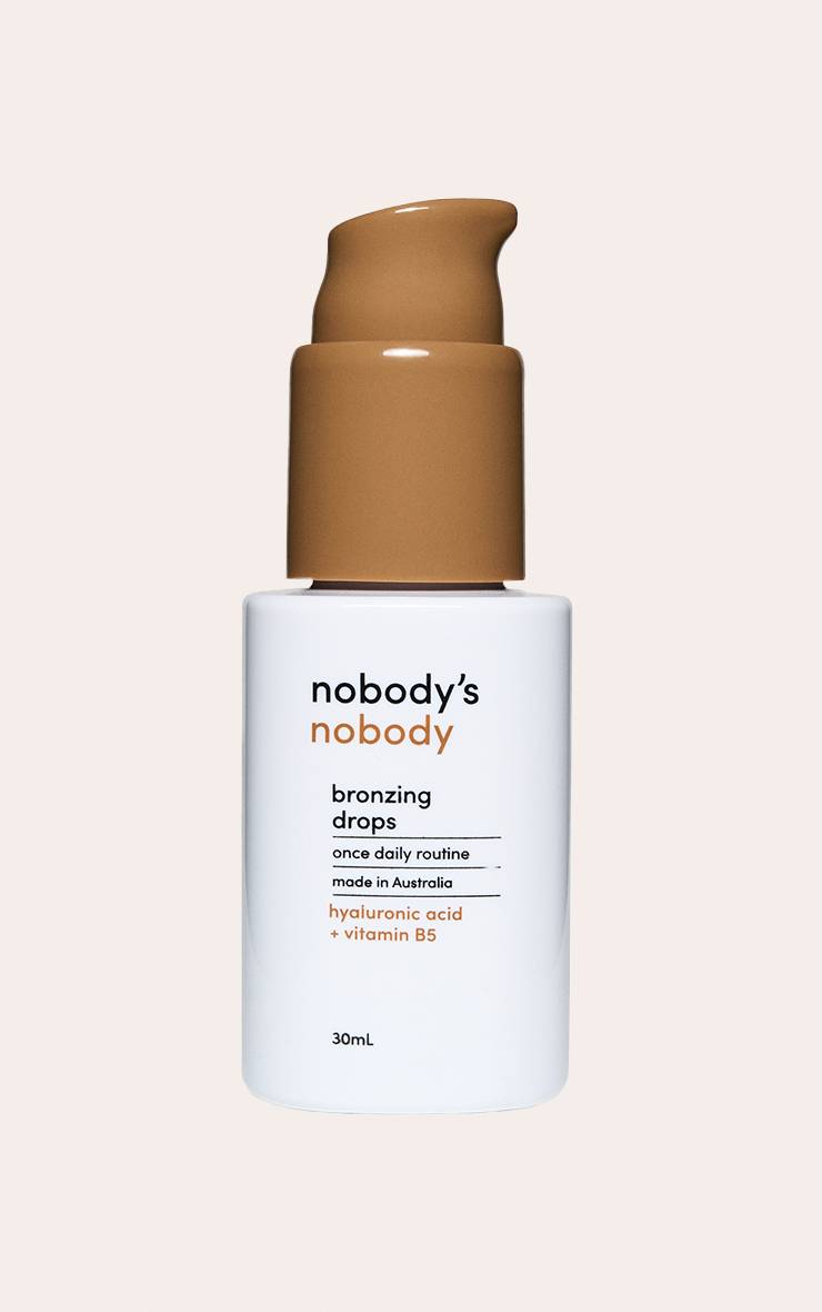 Clear Gouttes Bronzantes Nobody's Nobody 30ml