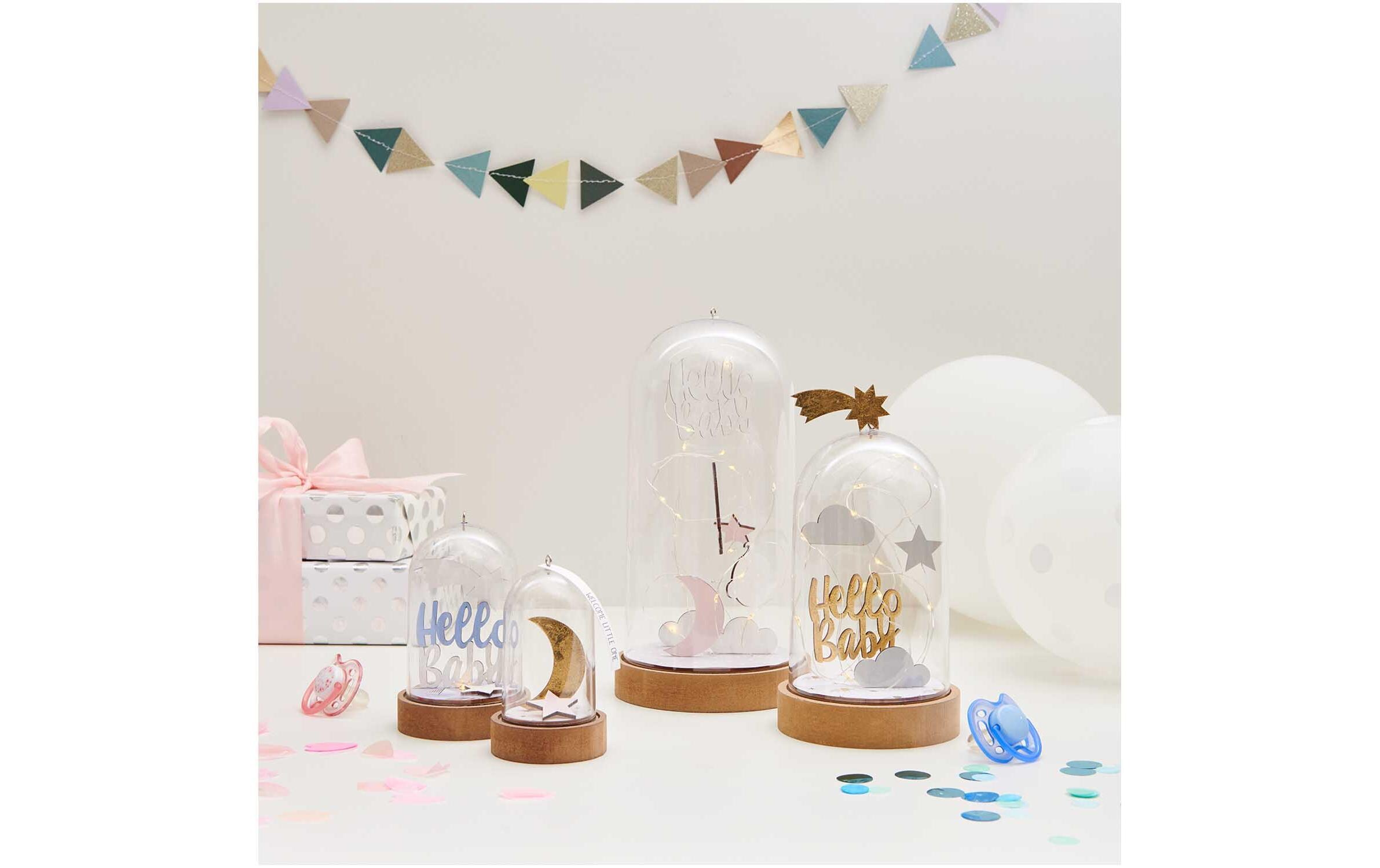 Streudeko Hello Baby 7 StückKreativ mit Rico Design