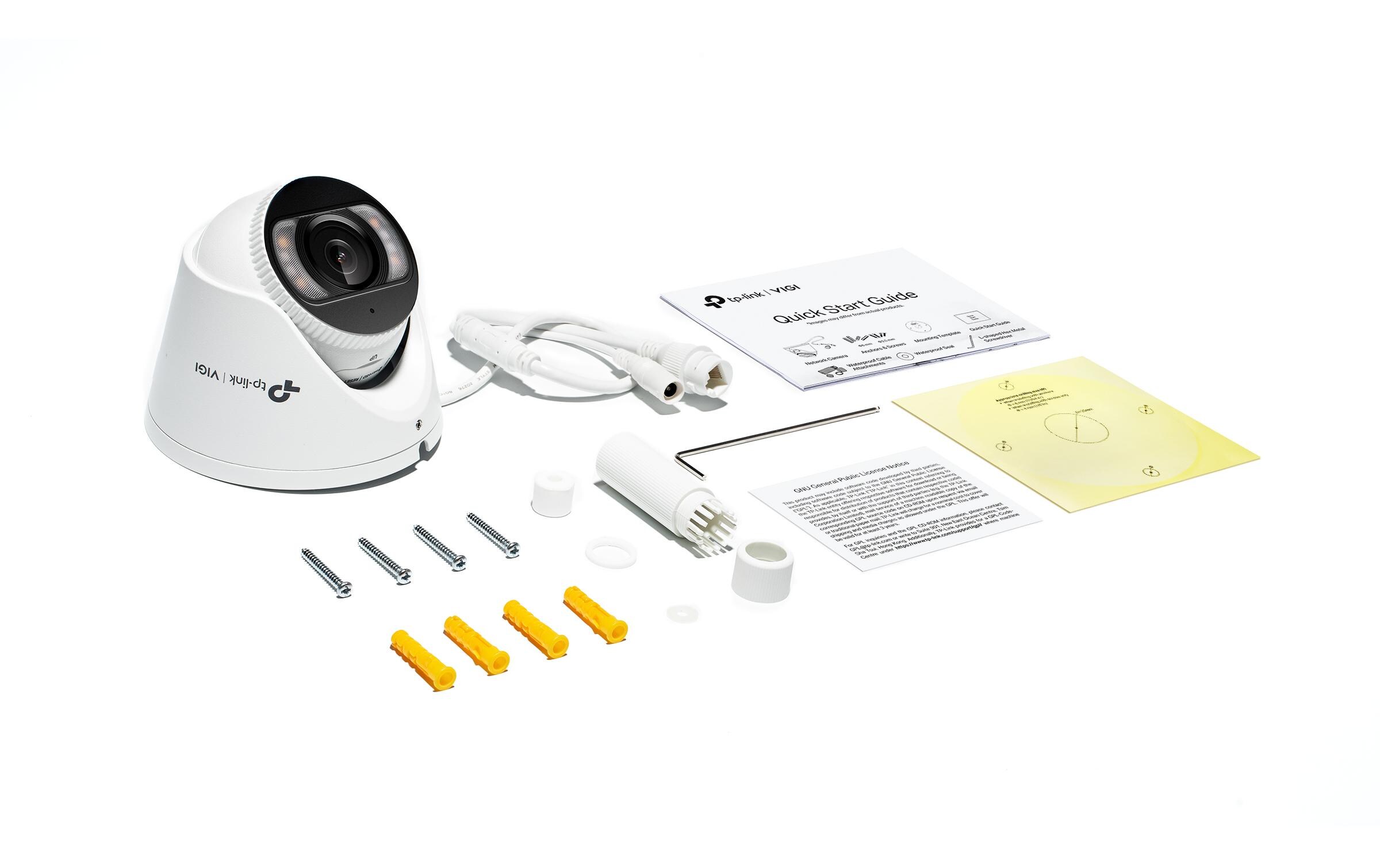 Netzwerkkamera VIGI C485 4 mm<br>VIGI 8MP Full-Color Turret Network Camer