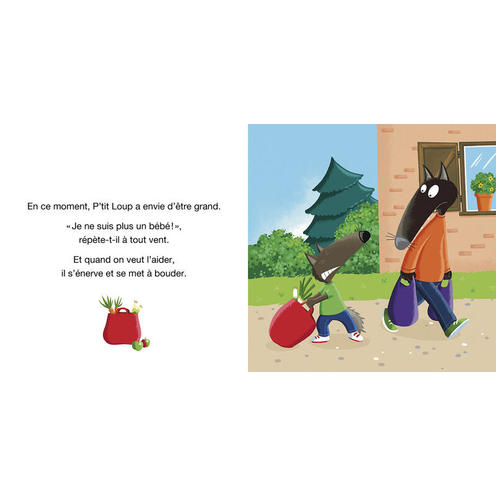 P'tit Loup veut faire comme un grand - AUZOU EDITIONS