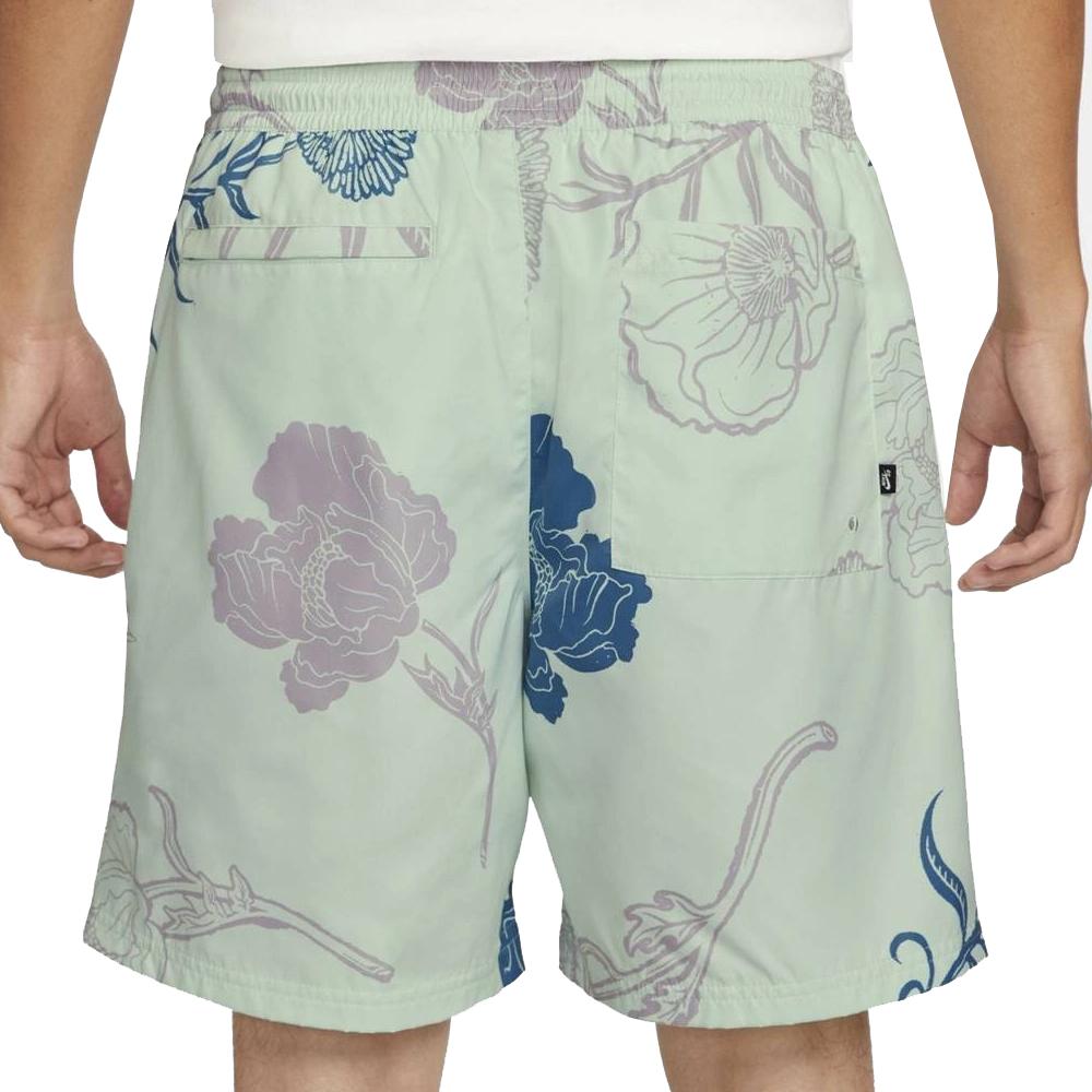 Nike Short Vert/Bleu Homme Nike Nvlty