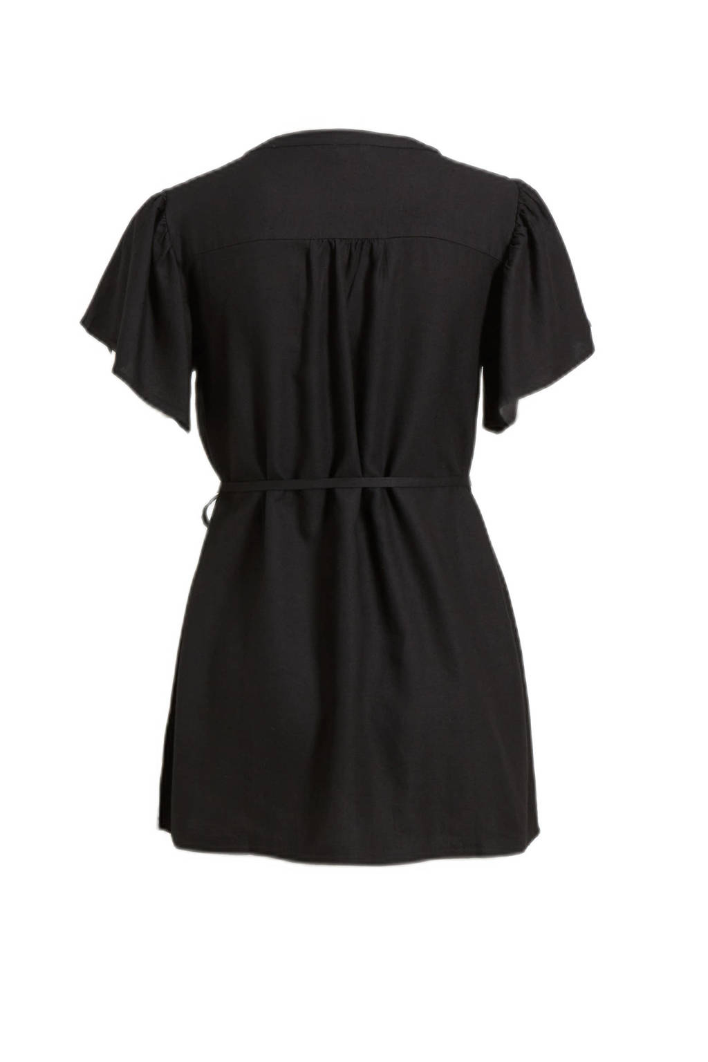 Noppies voedingstop Cotia met all over print zwart
