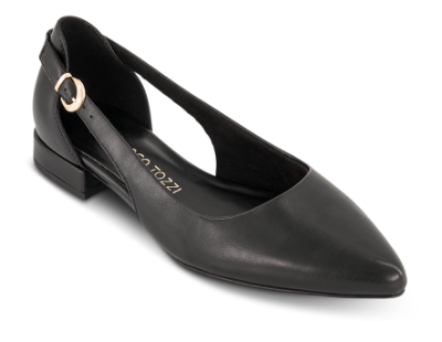 Marco Tozzi Ballerina Sort 2-22114-42