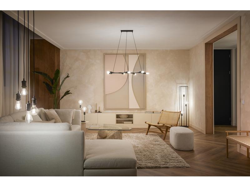 Philips Hue White Ambiance E27 Einzelpack Giant Globe Filam Filamentleuchtmittel mit E27 Sockel