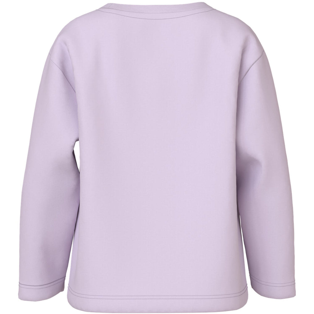 Køb Name It Lavender Fog Giraffe Sunglasses Nmfvotea Ls Nreg Top
