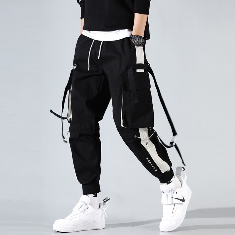 Acrius - Cargo-joggingbroek met contrasterende afwerking