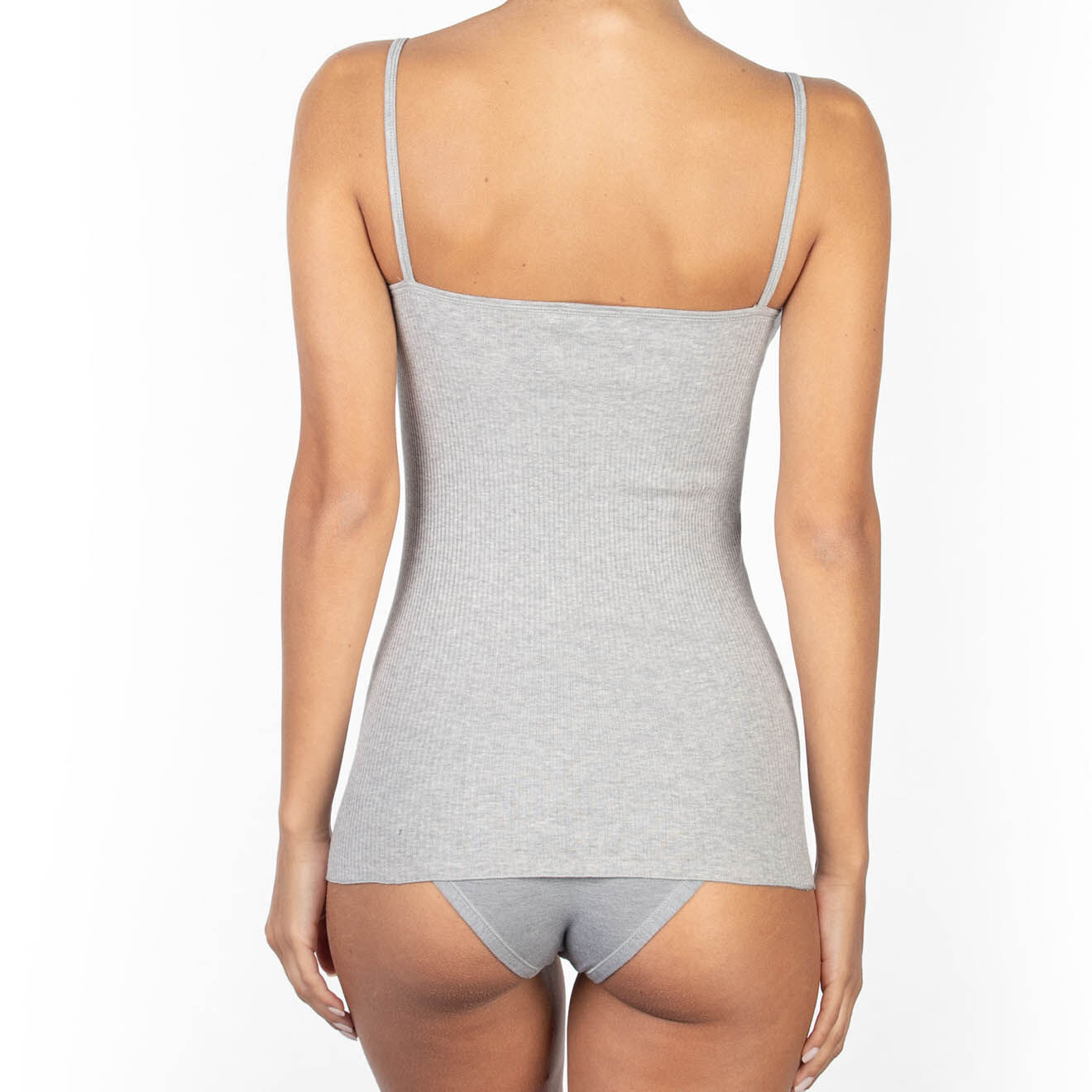 Mare Top en coton gris