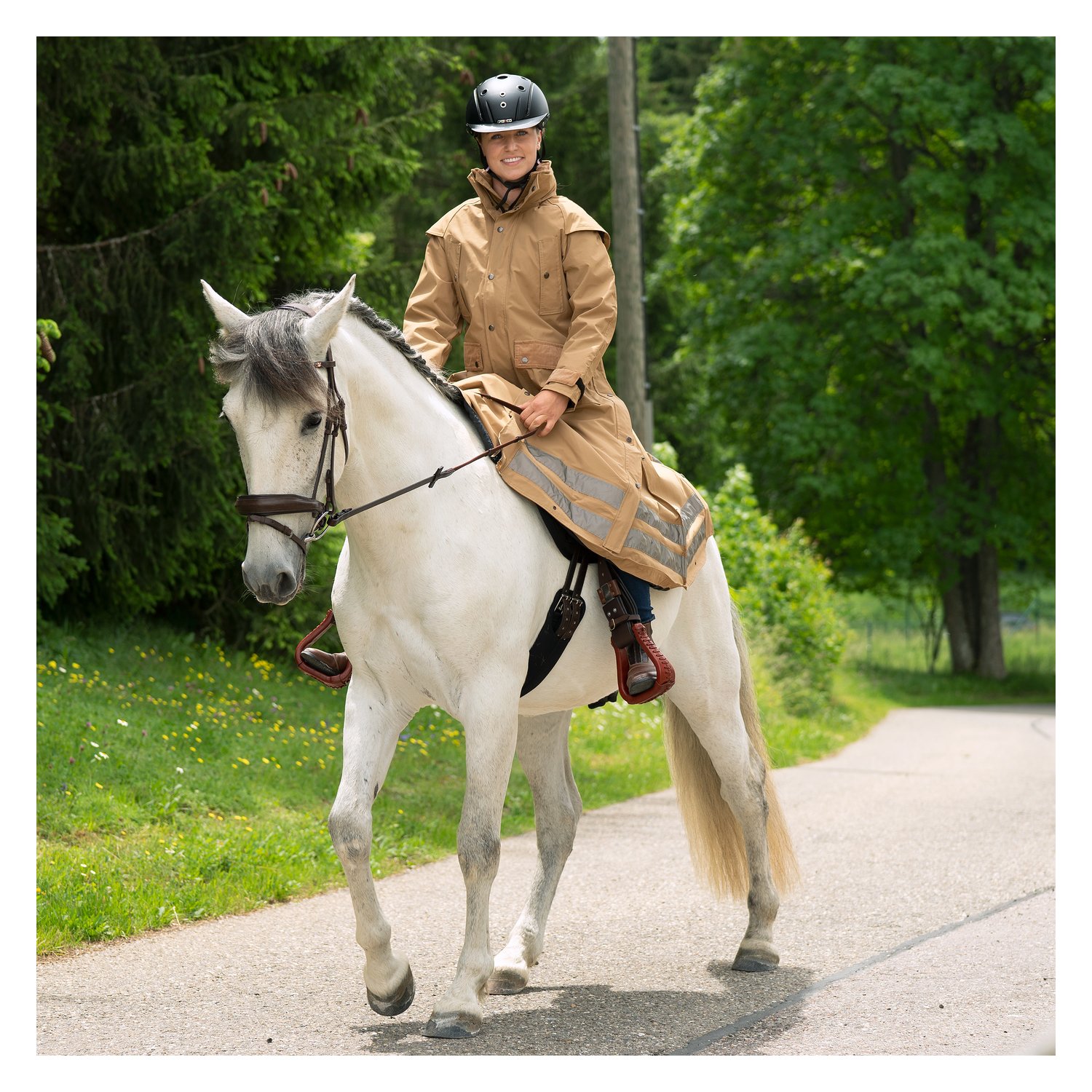 black forest Regenmantel Rainstormer II - beige