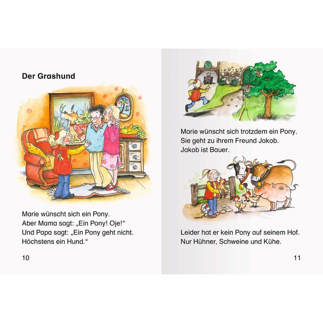 Leserabe - 1. Lesestufe - Erstlesegeschichten - Ponys und Pferde