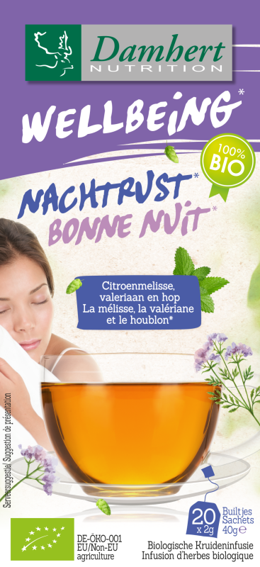 Damhert Wellbeing Thee Goede Nachtrust 20 zakjes