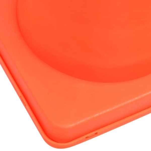 vidaXL Pop-up trafikkjegler 10 stk 42 cm