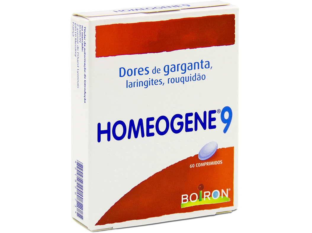 COMPRIMIDOS HOMOEOGENE 9 60UN
