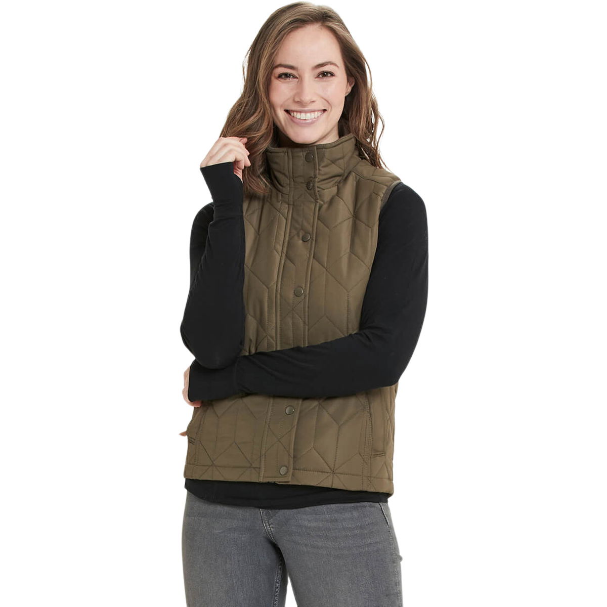 Weather Report Peggy Quiltet Vest Dame