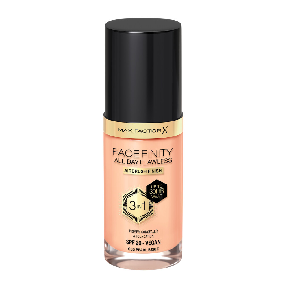 Max Factor Facefinity All Day Flawless Foundation C35 Pearl Beige34 ml