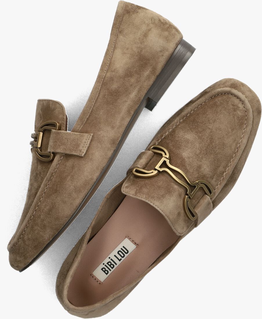 BIBI LOU taupe bibi lou loafers 582z30