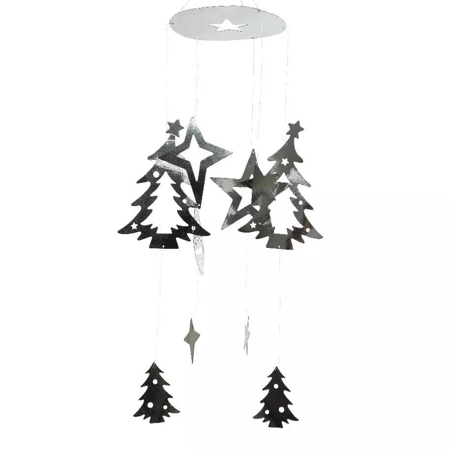 Suspension Attrape-rêve de Noël (H97 cm) Argent