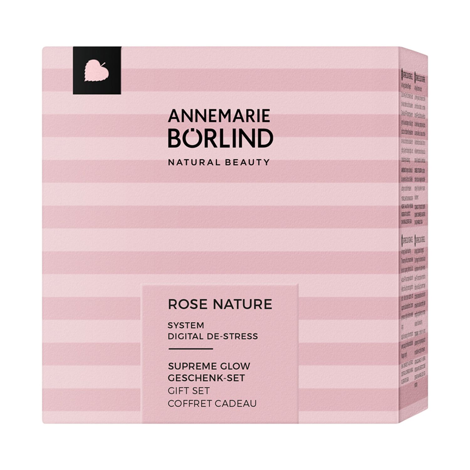 BÖRLIND ROSE NATURE Glow Set