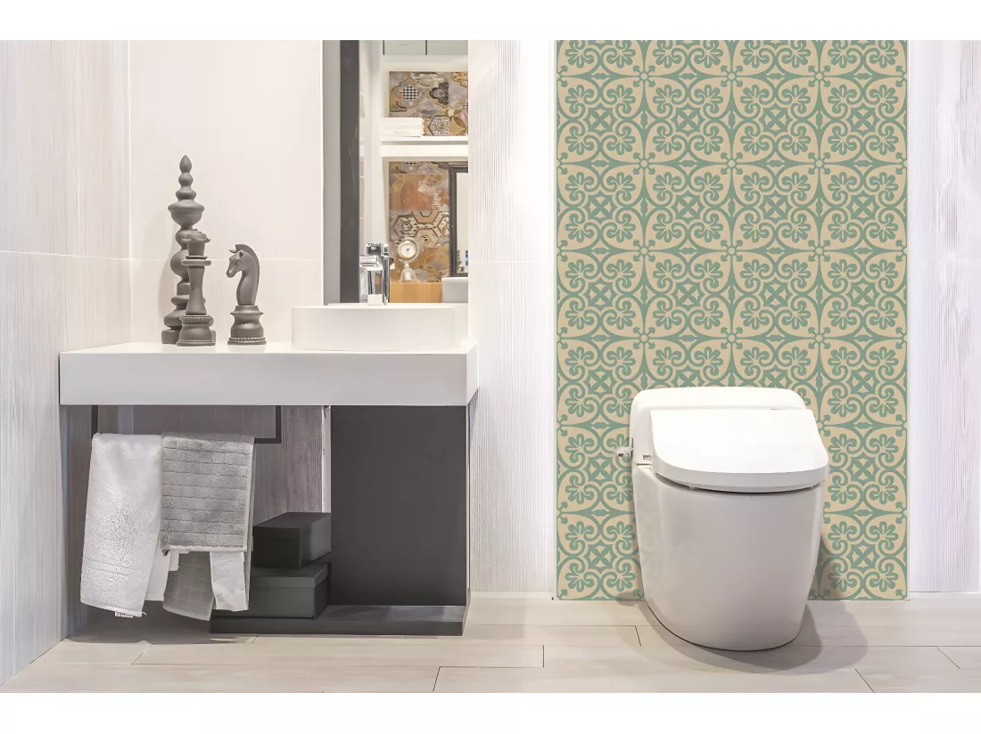 Panneaux muraux en vinyle, Planches en vinyle adhésives - 100x50 cm - Ambiance orientale